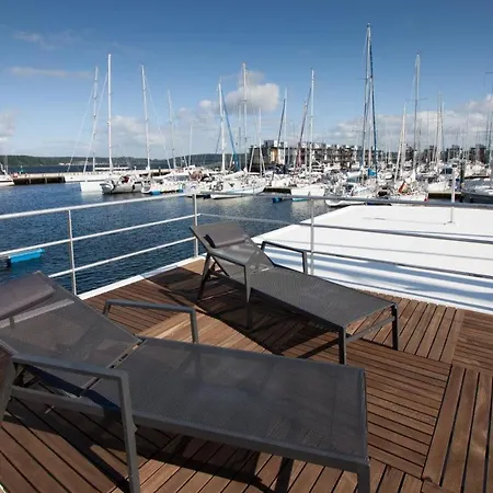 Fewo1846 - Floatinghouse - Hausboot Mit 2 Schlafzimmern In Der Marina Sonwik Flensburg