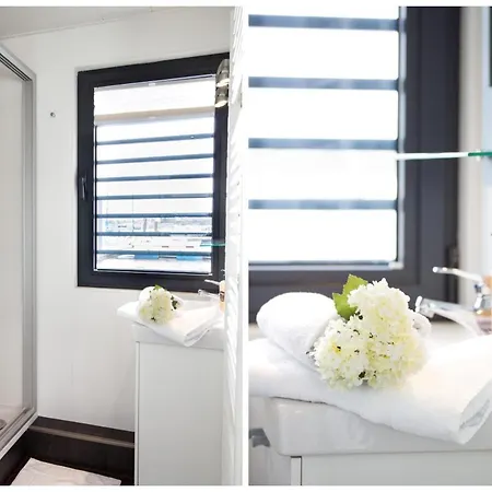 Fewo1846 - Floatinghouse - Hausboot Mit 2 Schlafzimmern In Der Marina Sonwik Feriehus Flensborg