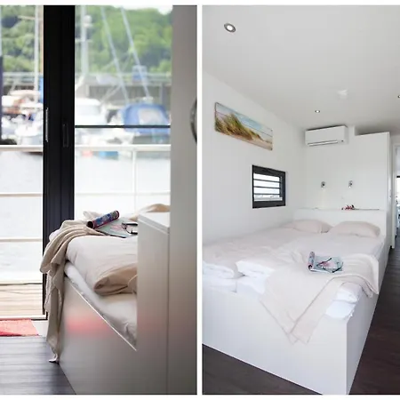 Fewo1846 - Floatinghouse - Hausboot Mit 2 Schlafzimmern In Der Marina Sonwik Feriehus Flensborg