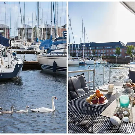 Feriehus Fewo1846 - Floatinghouse - Hausboot Mit 2 Schlafzimmern In Der Marina Sonwik *